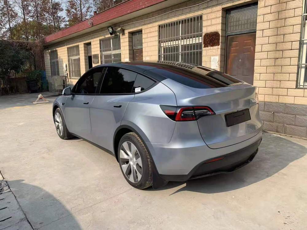TOPCAR Liquid Metal Grey Vinyl Wrap Film