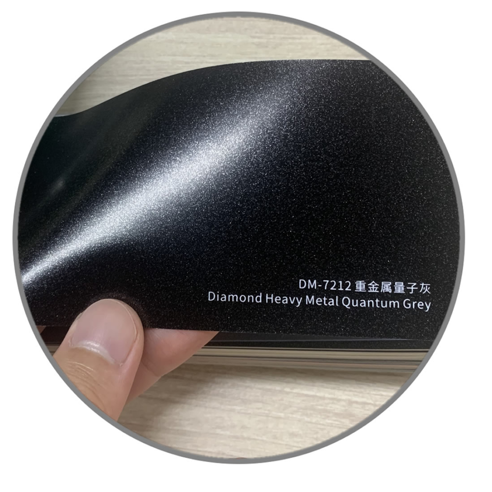 TOPCAR Diamond Heavy Metal Quantum Grey Vinyl Wrap Film