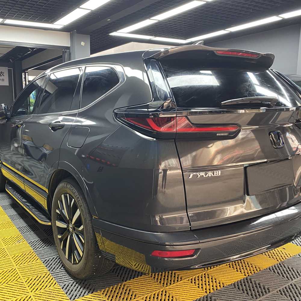 TOPCAR Diamond Laser Black Vinyl Wrap Film
