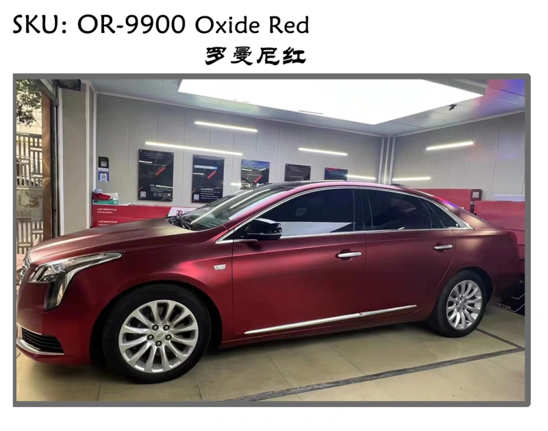 TOPCAR Oxide Red Vinyl Wrap Film