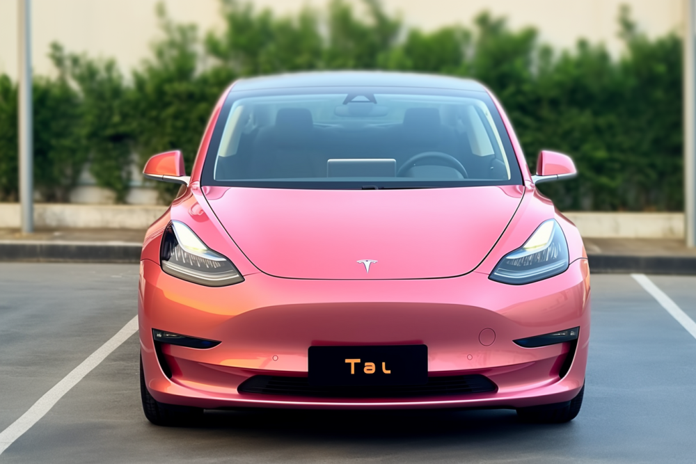 TOPCAR Original Paint Series Plum Magenta PET Vinyl Wrap Film