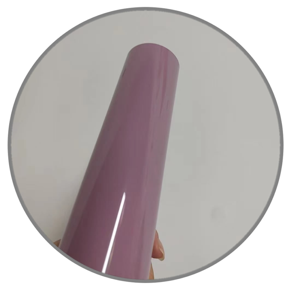 TOPCAR Original Paint Series OOLONG Milk Tea Pink PET Vinyl Wrap Film