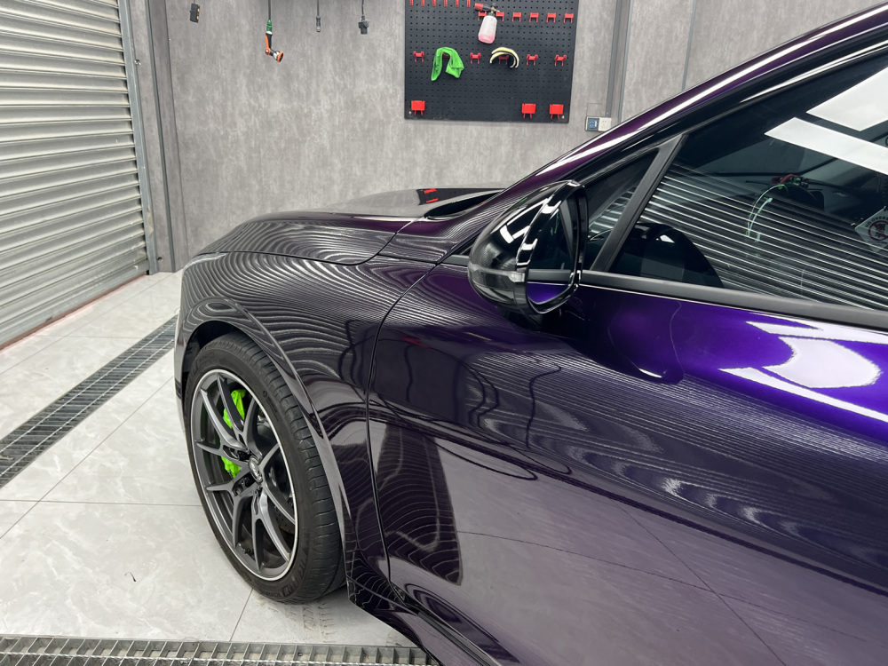 TOPCAR Paint Metallic Midnight Purple Vinyl Wrap Film