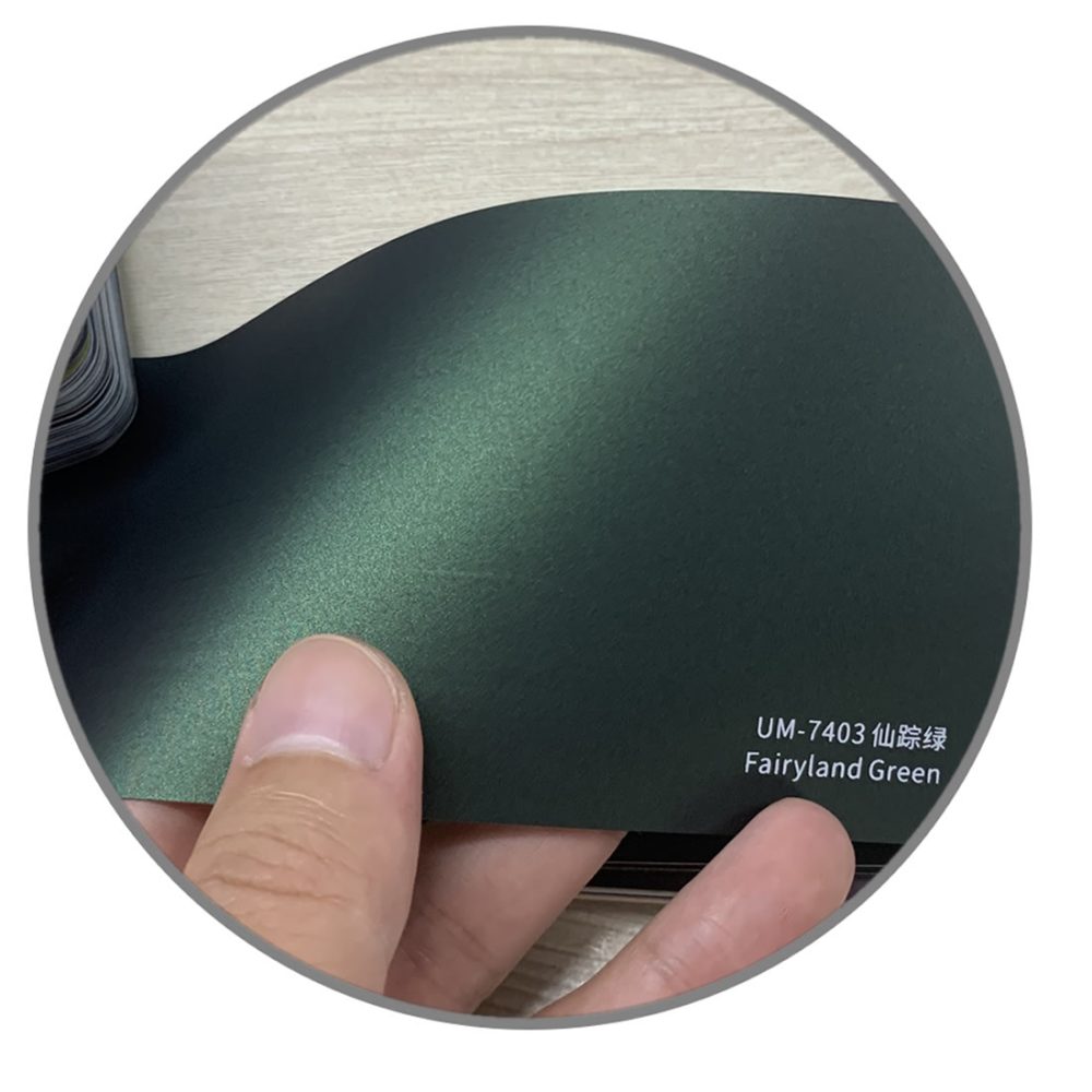 TOPCAR Ultra Matte Fairyland Green Vinyl Wrap Film