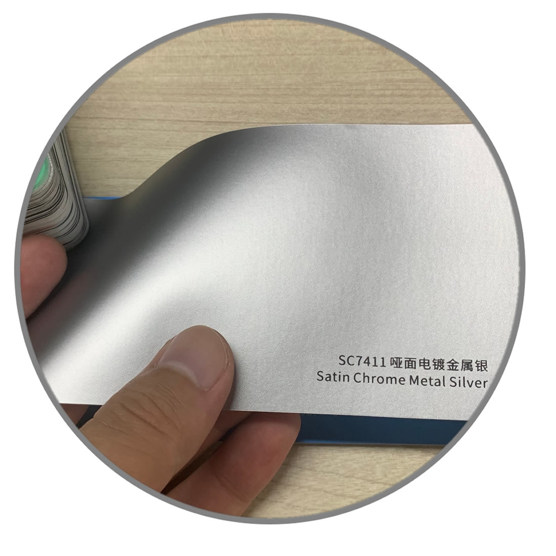 Premium Chrome/Silver Vinyl Wrap Film – 36x60 Inches, 3ft X 5ft, DIY Car Wrap