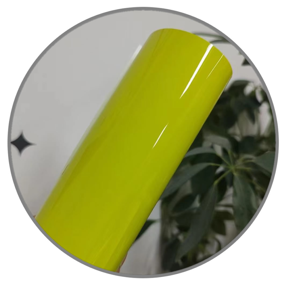 TOPCAR Original Paint Series Acid Green PET Vinyl Wrap Film