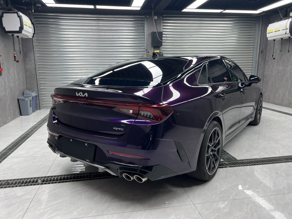 TOPCAR Paint Metallic Midnight Purple Vinyl Wrap Film