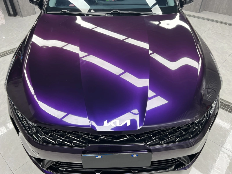 TOPCAR Paint Metallic Midnight Purple Vinyl Wrap Film
