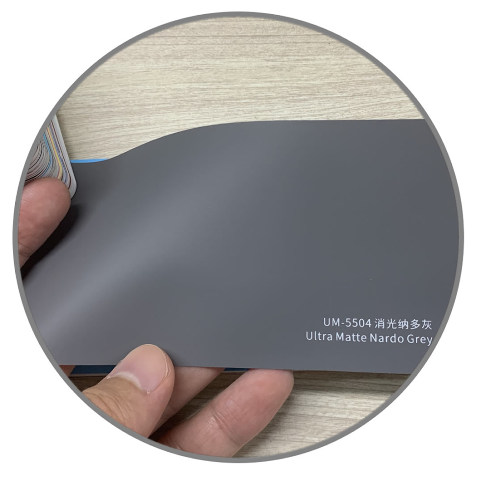 TOPCAR Ultra Matte Nardo Grey Vinyl Wrap Film