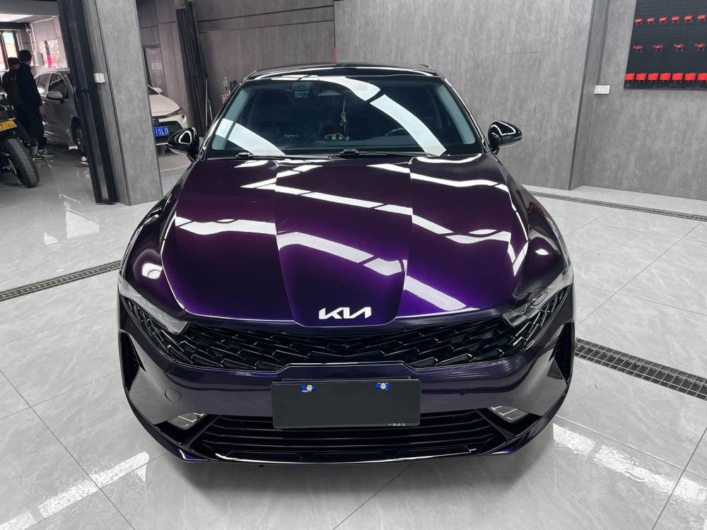 TOPCAR Paint Metallic Midnight Purple Vinyl Wrap Film