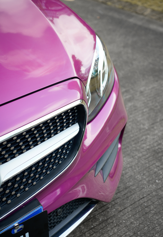 TOPCAR Original Paint Series Berry Purple PET Vinyl Wrap Film