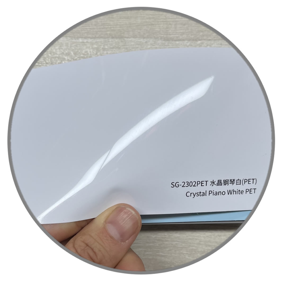 TOPCAR Crystal Piano White Vinyl Wrap Film