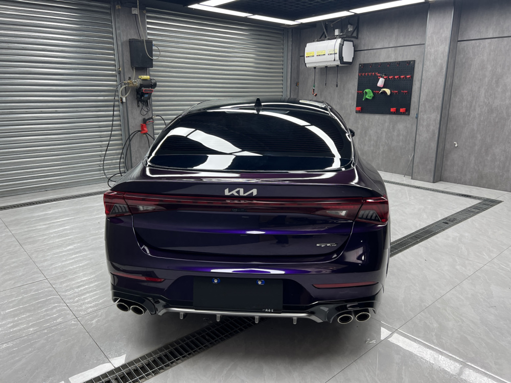 TOPCAR Paint Metallic Midnight Purple Vinyl Wrap Film