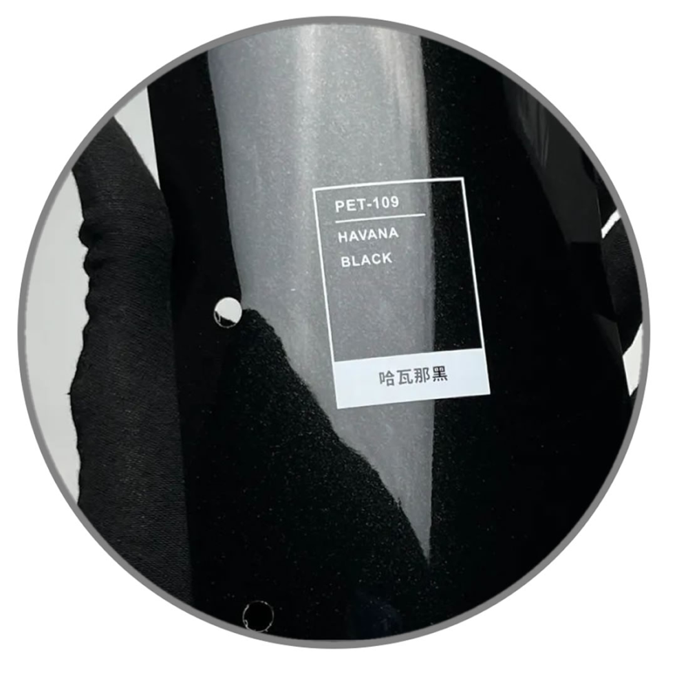 TOPCAR Original Paint Series Havana Black PET Vinyl Wrap Film
