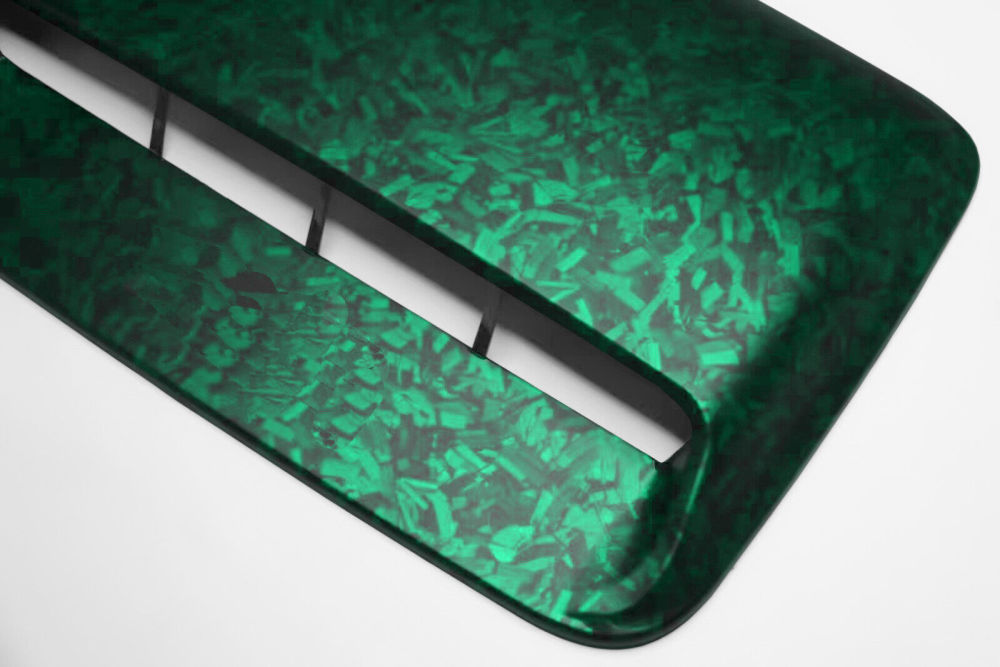 TOPCAR Matte Forged Carbon Tiffany PET Car Vinyl Wrap Film