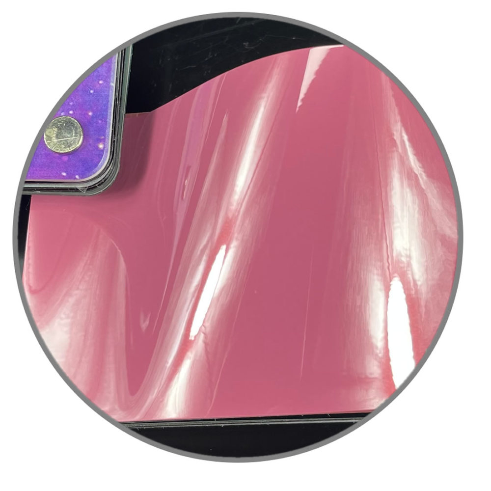TOPCAR Original Paint Series Tulip Pink Color PET Vinyl Wrap Film