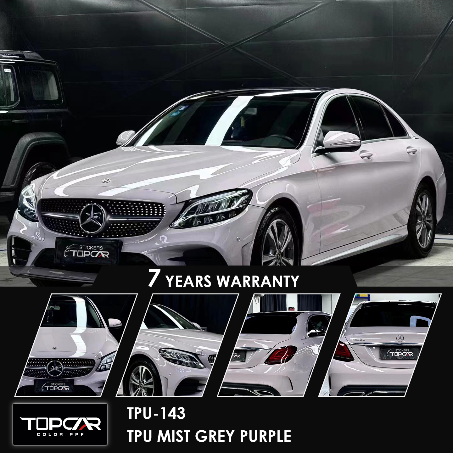 purple car wrap vinyl