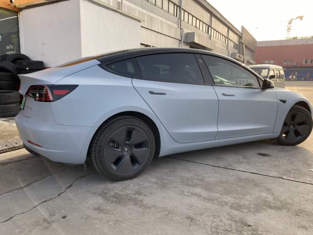 TOPCAR Battleship Gery Vinyl Wrap Film