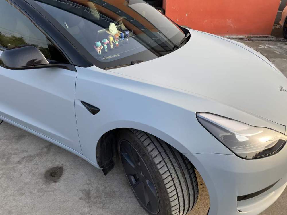 TOPCAR Battleship Gery Vinyl Wrap Film