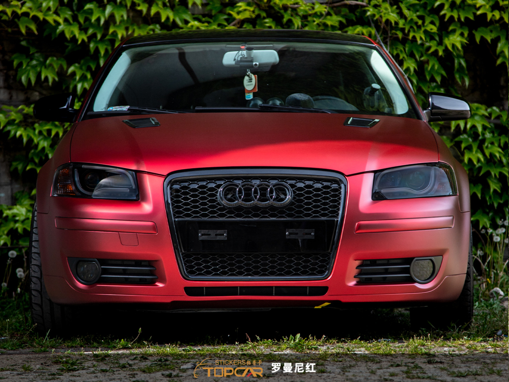 Topcar Oxide Red Vinyl Wrap Film