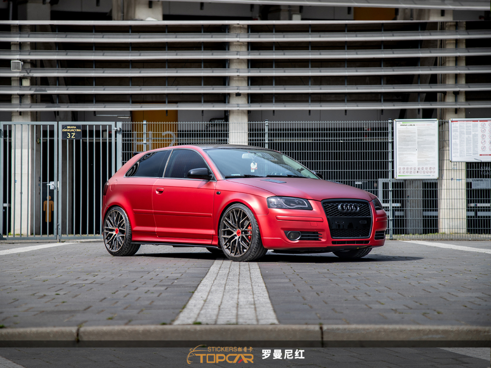 Topcar Oxide Red Vinyl Wrap Film