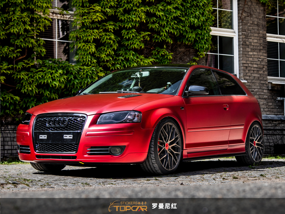 Topcar Oxide Red Vinyl Wrap Film