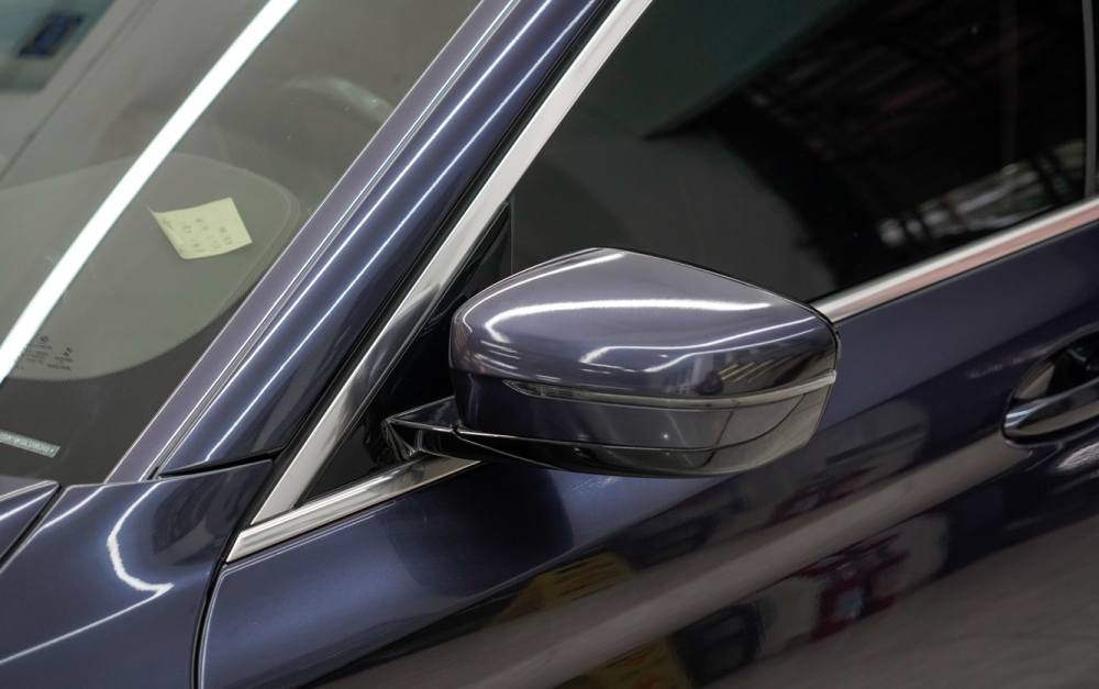 TOPCAR Original Paint Series Carbon Grey Blue PET Vinyl Wrap Film