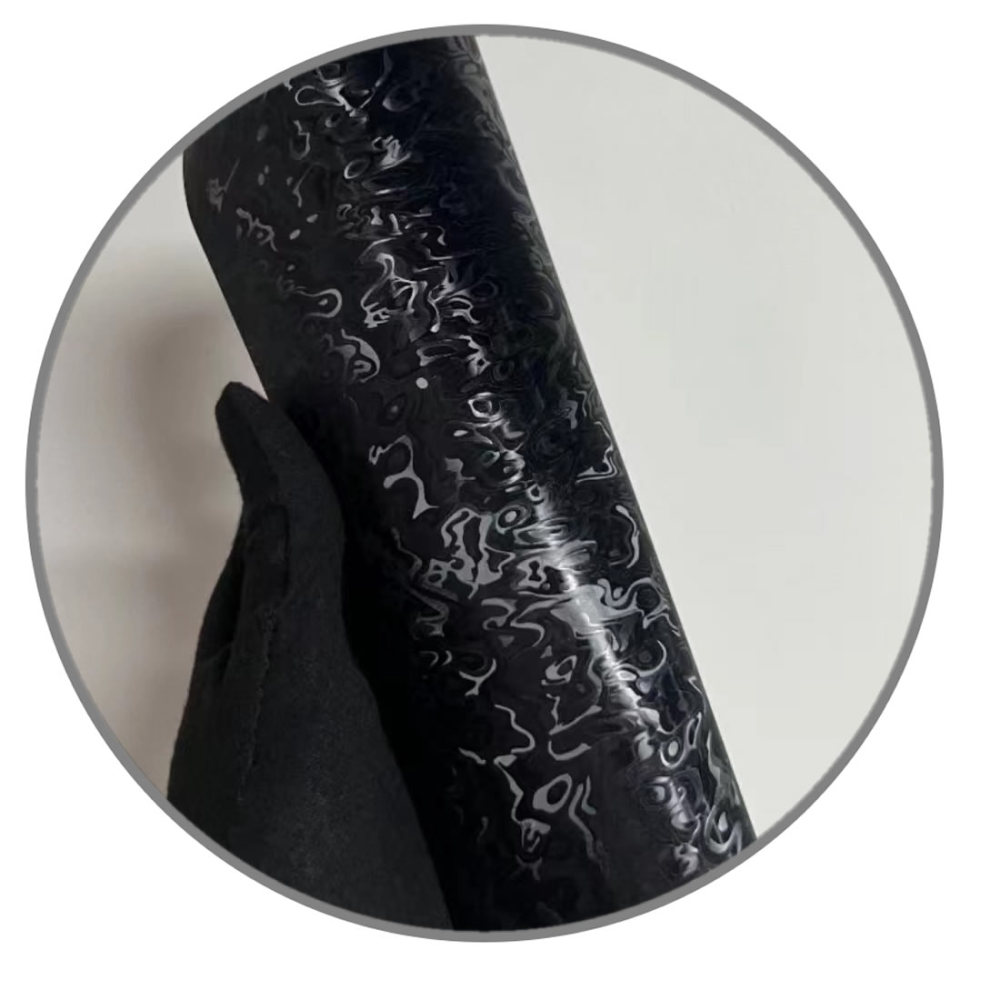 TOPCAR PET Forged Carbon Universe Texture Car Vinyl Wrap Film