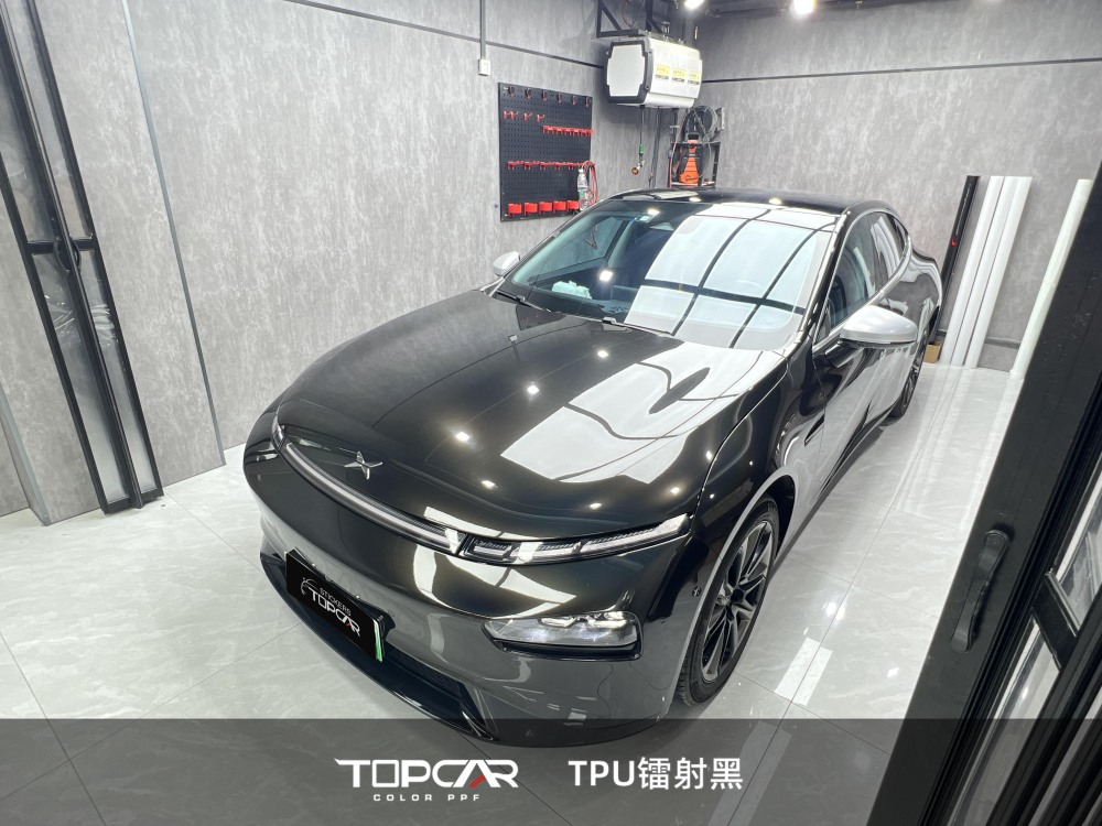 TPU Diamond Laser Black PPF Car Wrap Vinyl Film – Sleek Shine & Ultimate Paint Protection