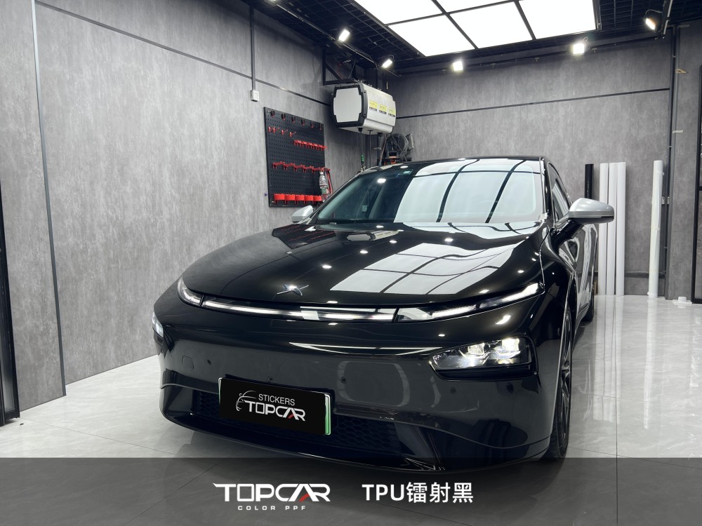 TPU Diamond Laser Black PPF Car Wrap Vinyl Film – Sleek Shine & Ultimate Paint Protection