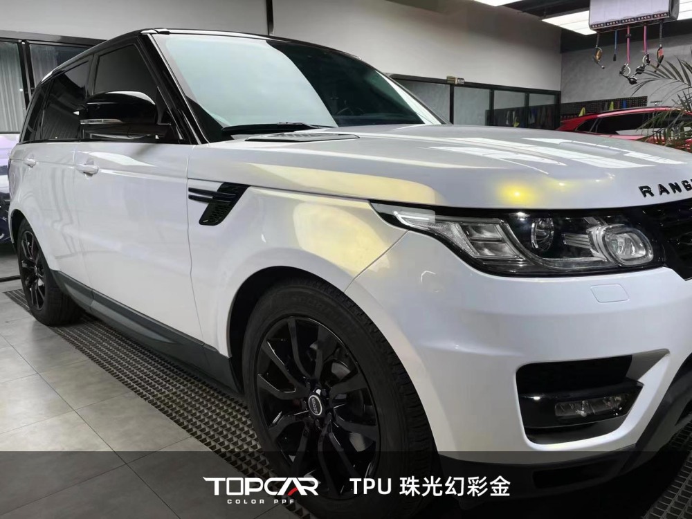 TPU Gold White Pearlescent: Shine Bright in PPF Sticker & Vinyl Wrap Sale