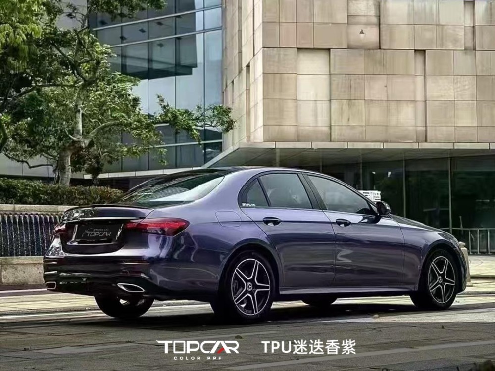 TPU Grey Violet: Elevate Your Ride with Reflective Vinyl Wrap Magic