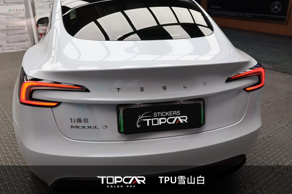 TPU Metallic Glossy White PPF Car Wrap Vinyl Film - High-Quality Vehicle Wrap Material Discover our premium TPU Meta