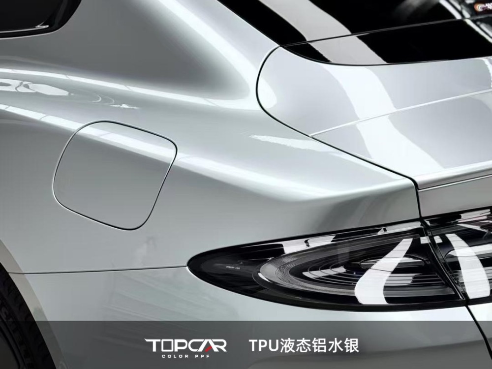 TPU Liquid Metal Aluminum Silver: Premium PPF & Vinyl Vehicle Wrap Material for Stunning Finishes