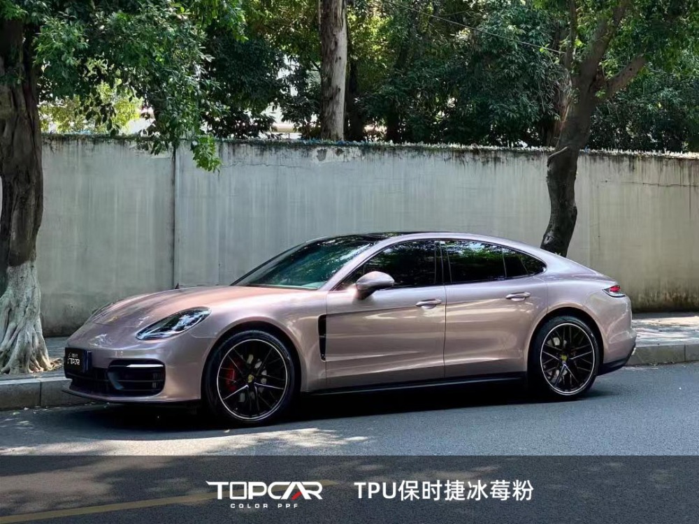 TPU Satin Metallic Glossy Ice Berry: Premium PPF Car Wrap Vinyl Film for Stunning Vehicle Protection