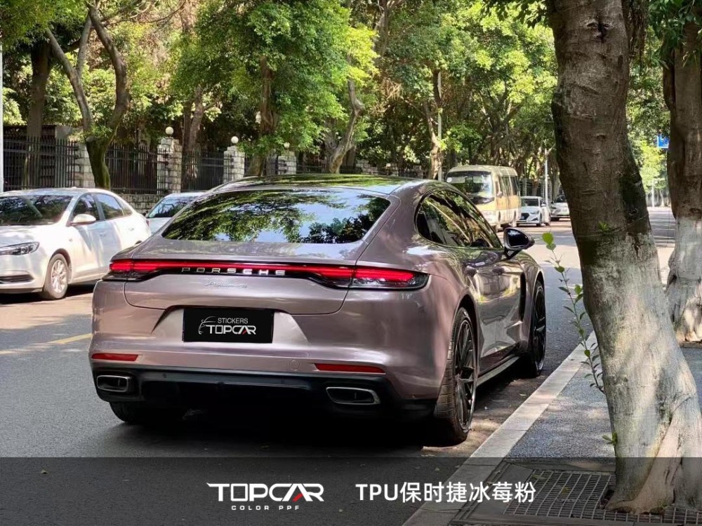TPU Satin Metallic Glossy Ice Berry: Premium PPF Car Wrap Vinyl Film for Stunning Vehicle Protection