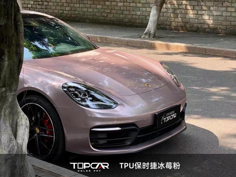 TPU Satin Metallic Glossy Ice Berry: Premium PPF Car Wrap Vinyl Film for Stunning Vehicle Protection
