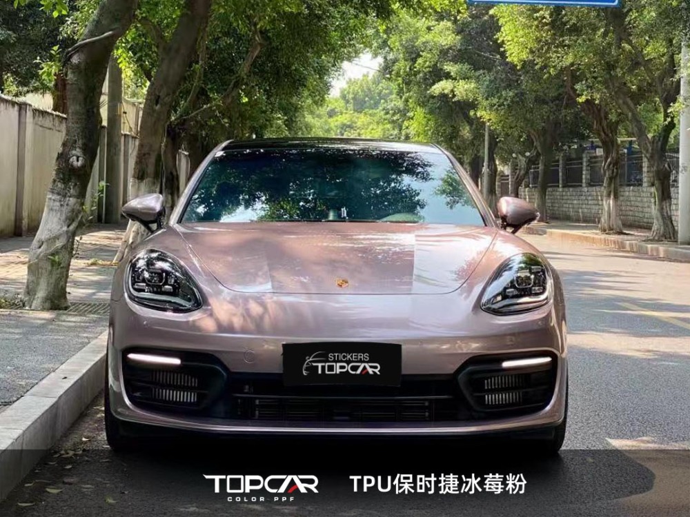 TPU Satin Metallic Glossy Ice Berry: Premium PPF Car Wrap Vinyl Film for Stunning Vehicle Protection