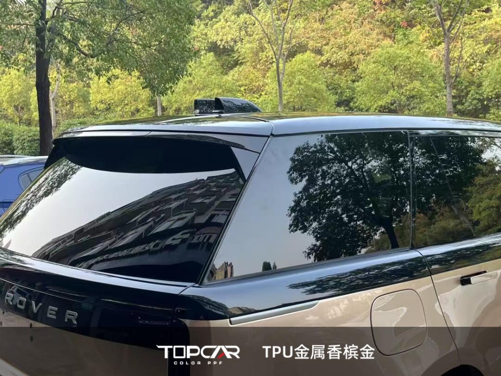 TPU Satin Metallic GlossyChampagne PPF: Premium Vinyl Vehicle Wrap Material for Protection & Shine