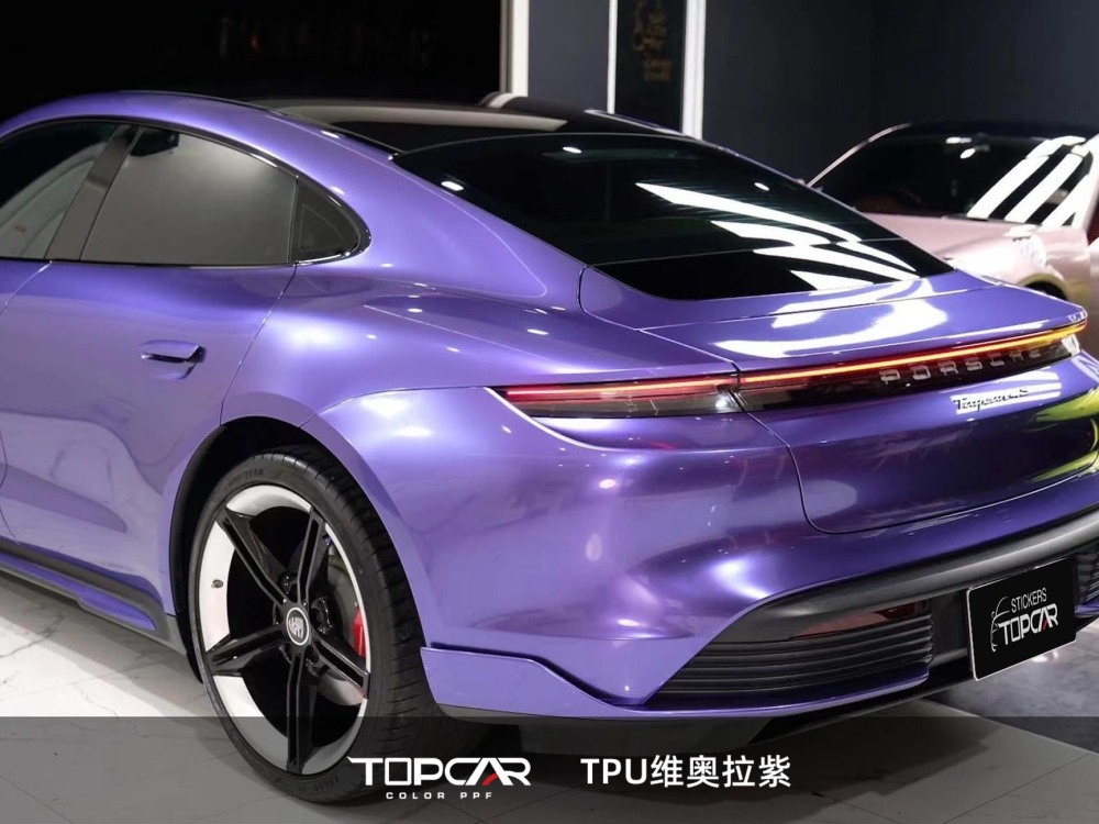 TPU Liquid Metal Violet PPF Car Wrap Vinyl Film – High-Quality Vehicle Wrap Material