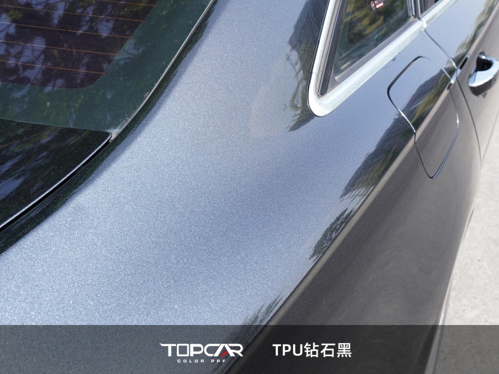 TPU Diamond Crystal Black PPF Car Wrap Vinyl Film – Premium Vehicle Wrap Material
