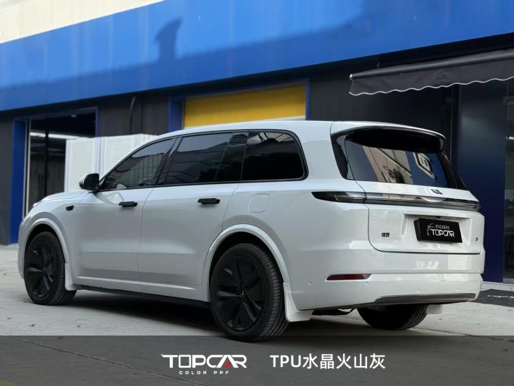 TPU Glossy Crysta Volcanic Grey: Premium Auto Wrap Choice
