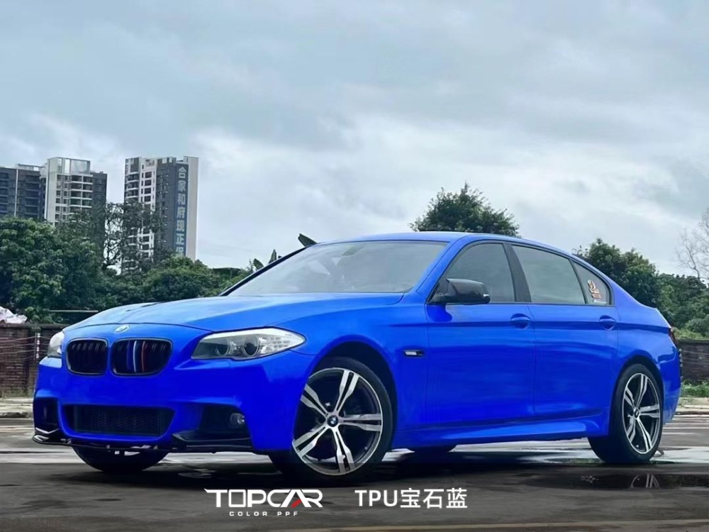 TPU Sapphire Blue: Striking Gloss for Your Car