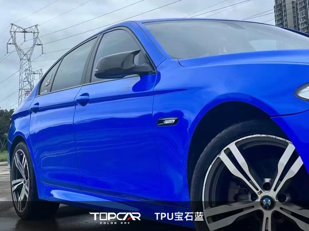 TPU Sapphire Blue: Striking Gloss for Your Car