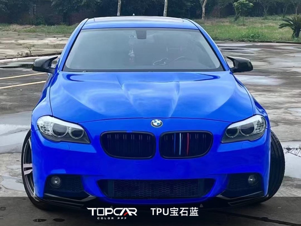 TPU Sapphire Blue: Striking Gloss for Your Car