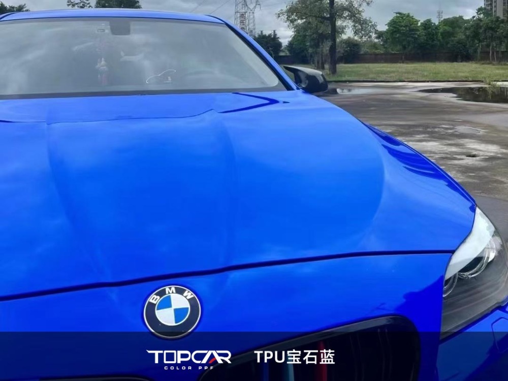 TPU Sapphire Blue: Striking Gloss for Your Car