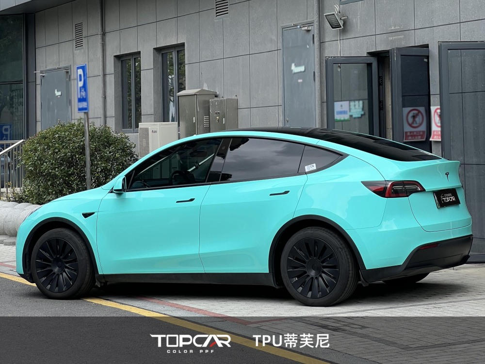 TPU Tiffany: Vibrant Gloss for Standout Rides