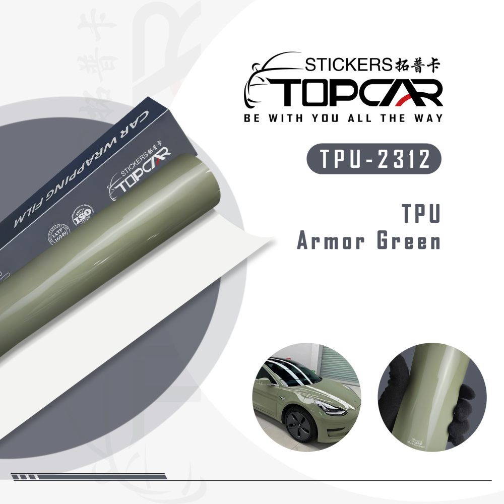 TPU Armor Green: Tough Gloss for Your Vehicle
