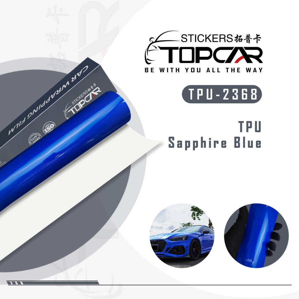 TPU Sapphire Blue: Striking Gloss for Your Car