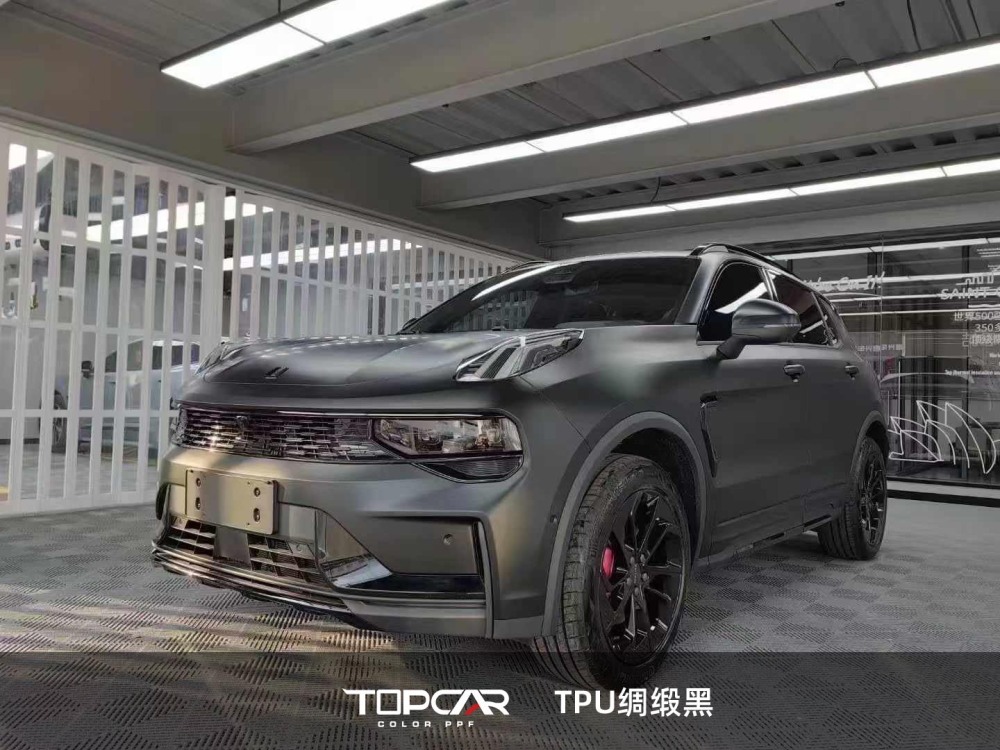 TPU Mysterious Grey: Sleek Gloss Auto Wrap for Unique Style
